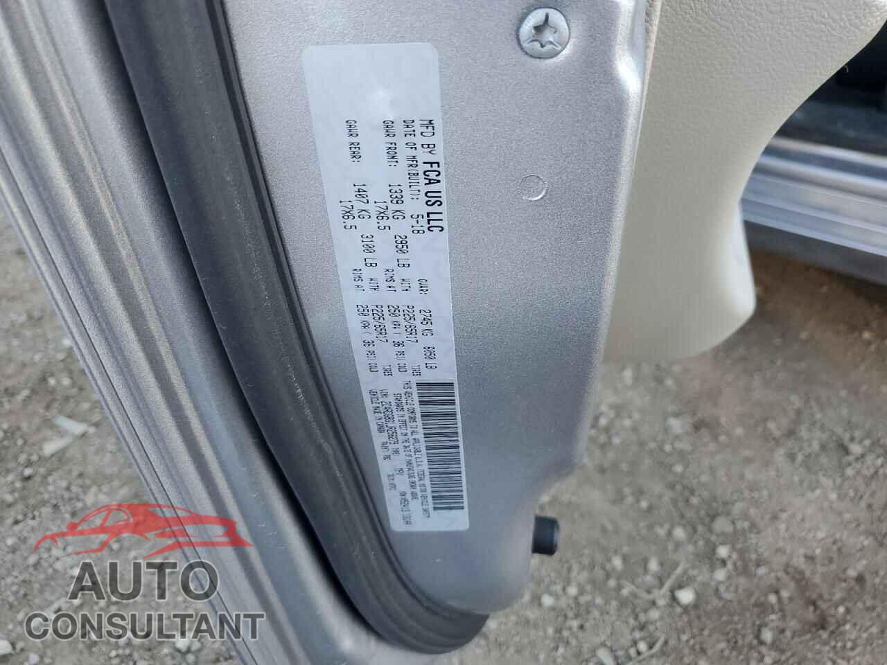 DODGE CARAVAN 2018 - 2C4RDGBG1JR256279