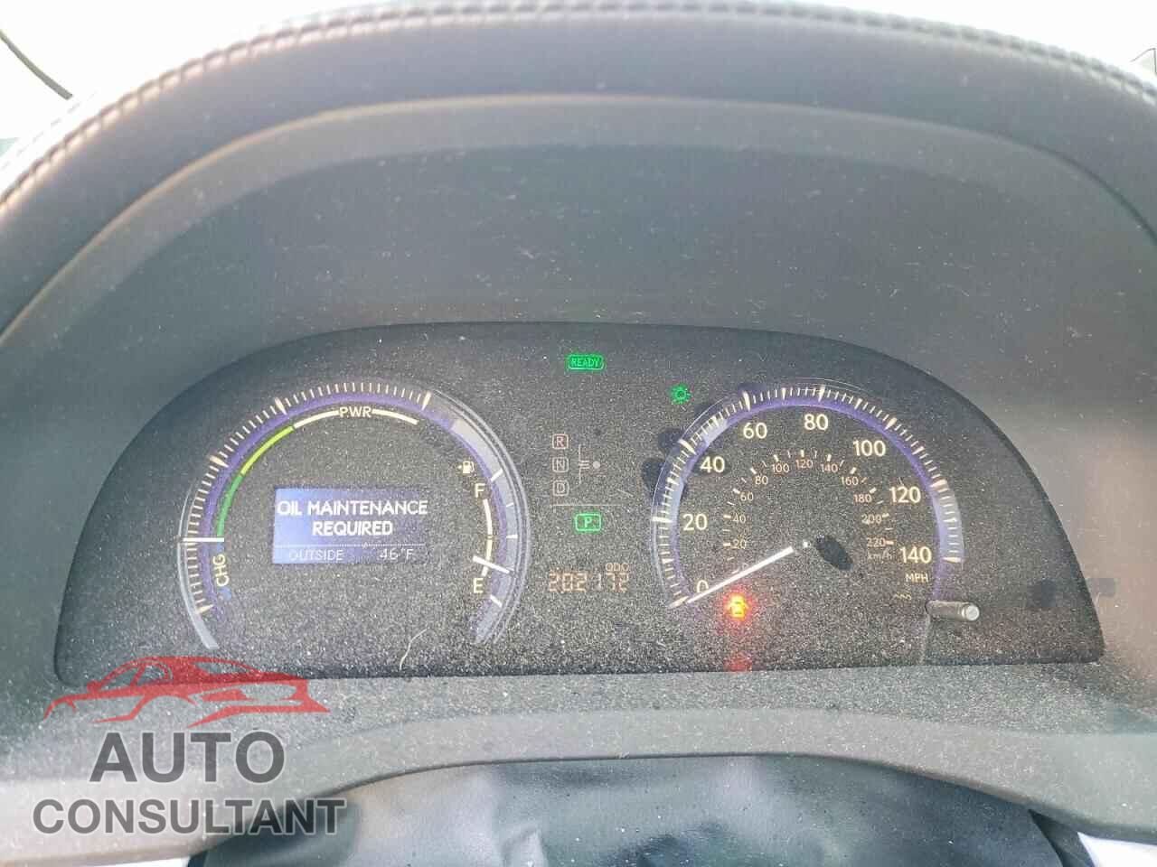 LEXUS HS 2010 - JTHBB1BA8A2014649