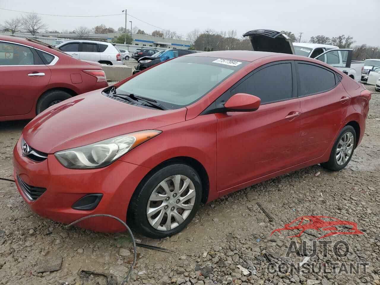 HYUNDAI ELANTRA 2012 - KMHDH4AEXCU452672