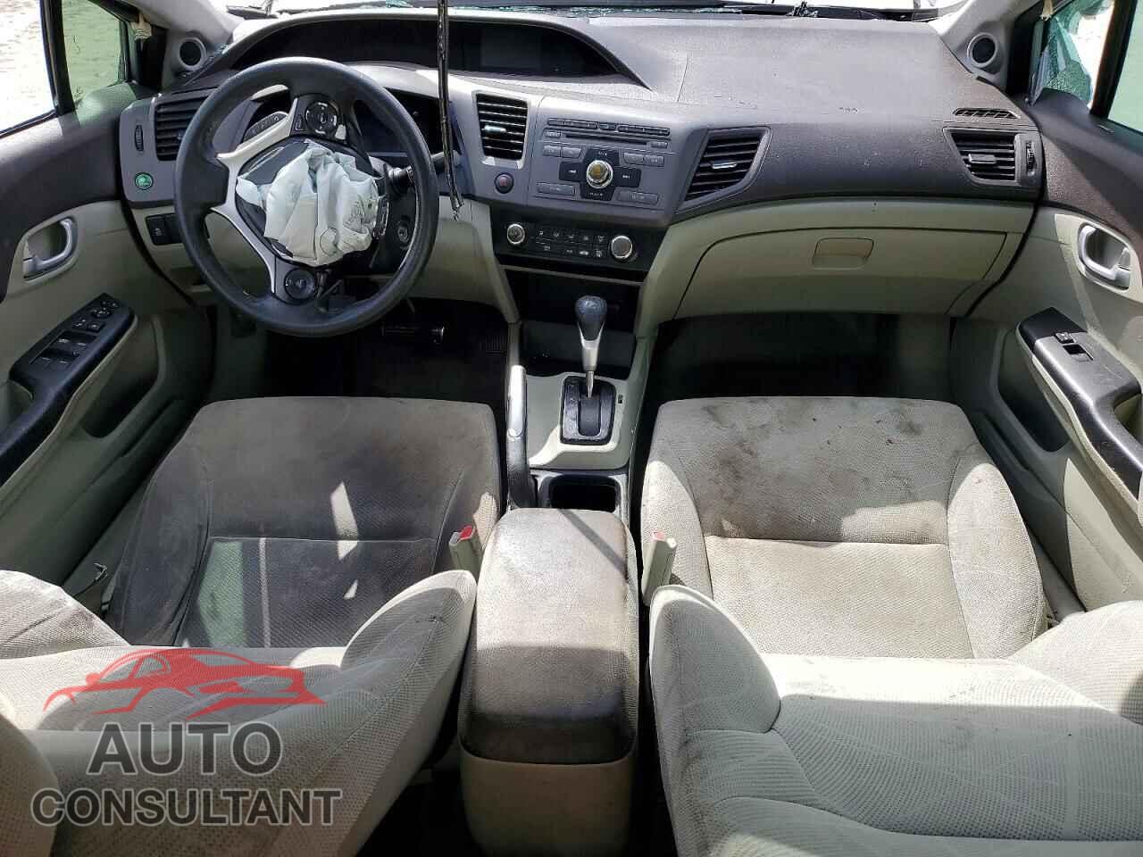 HONDA CIVIC 2012 - 19XFB2F82CE009727