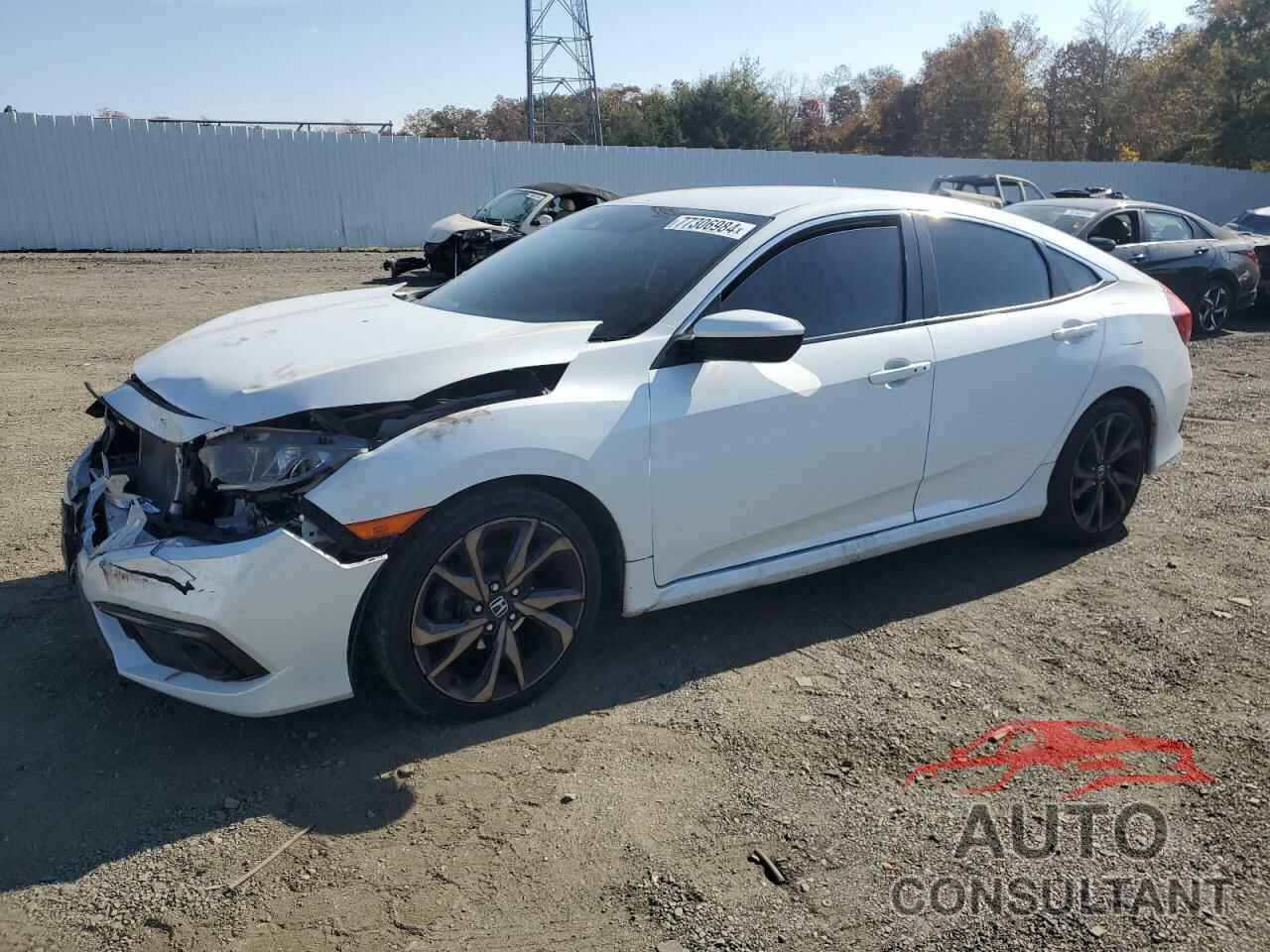HONDA CIVIC 2019 - 2HGFC2F89KH568287