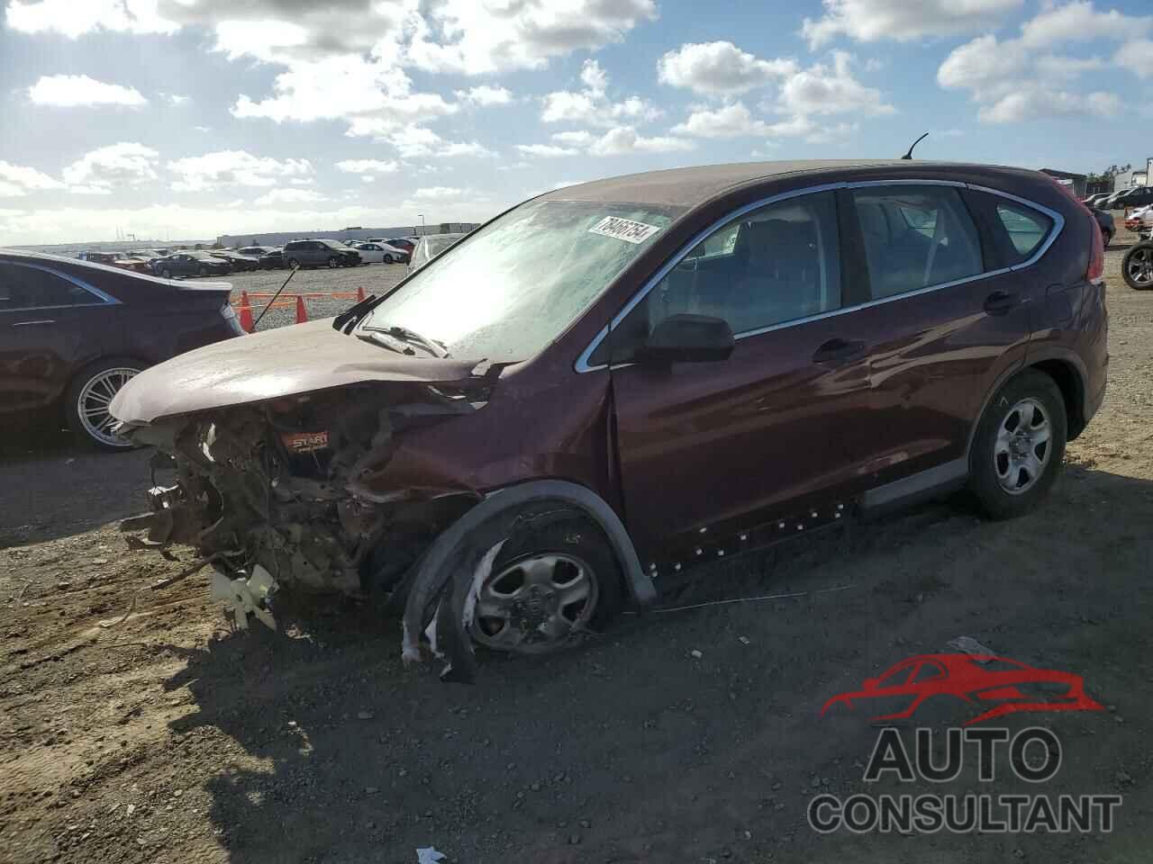 HONDA CRV 2013 - 5J6RM3H34DL023906