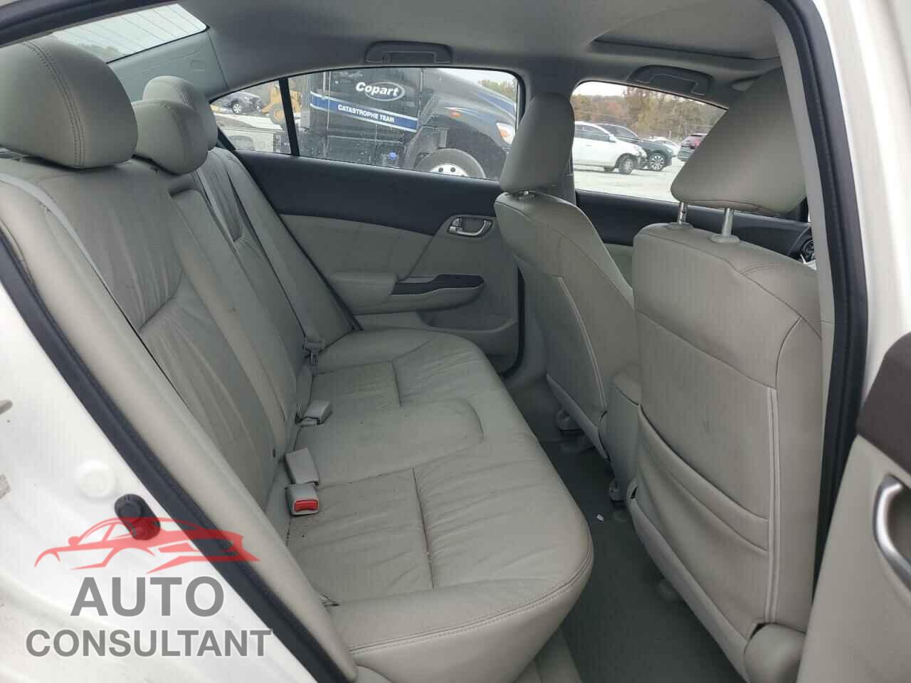 HONDA CIVIC 2012 - 2HGFB2F92CH568564