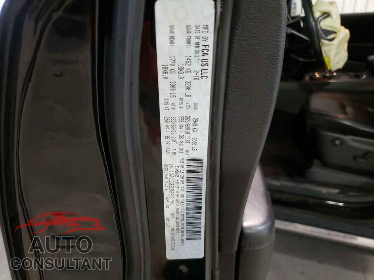 DODGE DURANGO 2016 - 1C4RDJDG6GC360245