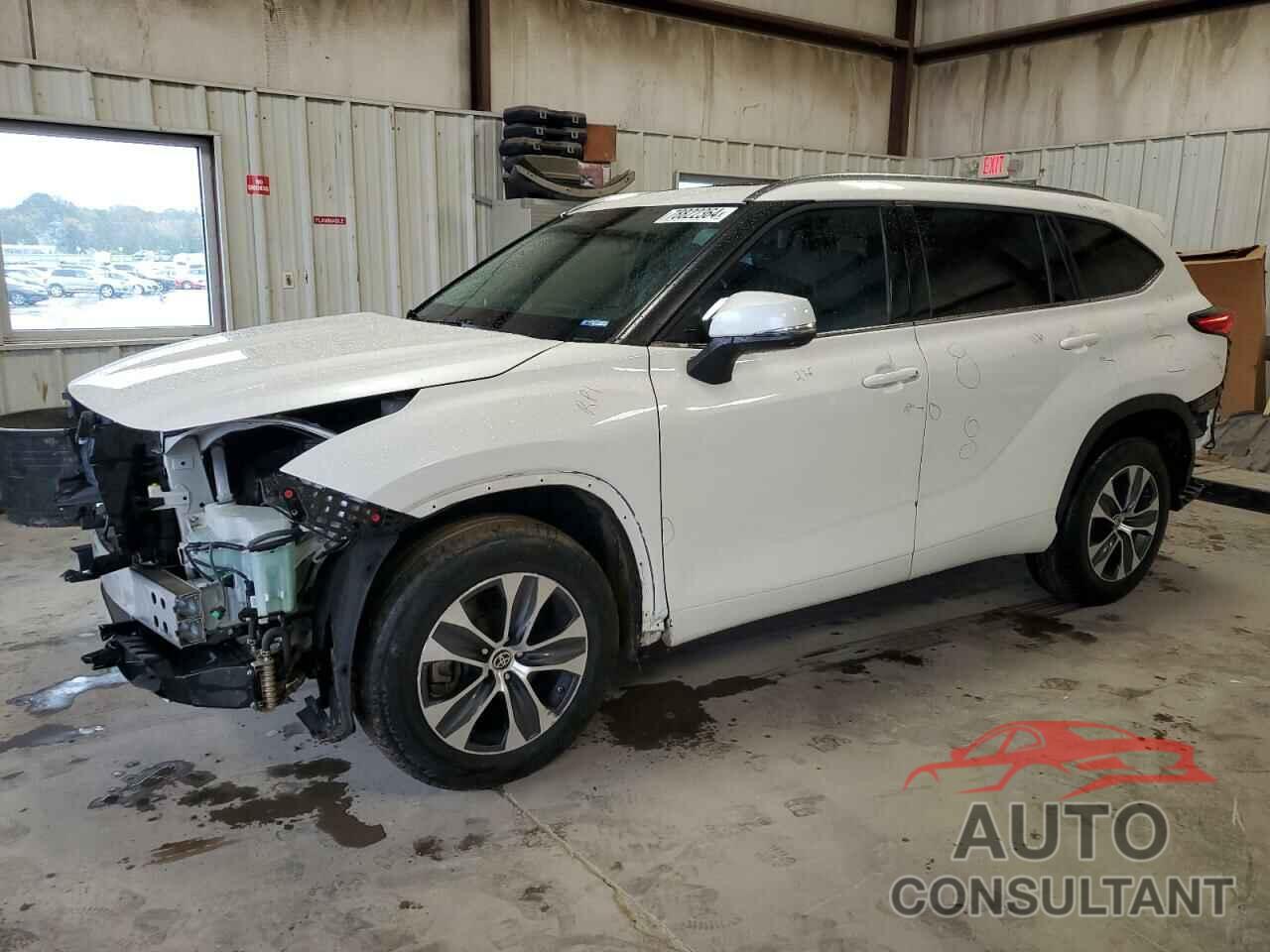 TOYOTA HIGHLANDER 2021 - 5TDGZRAHXMS073439