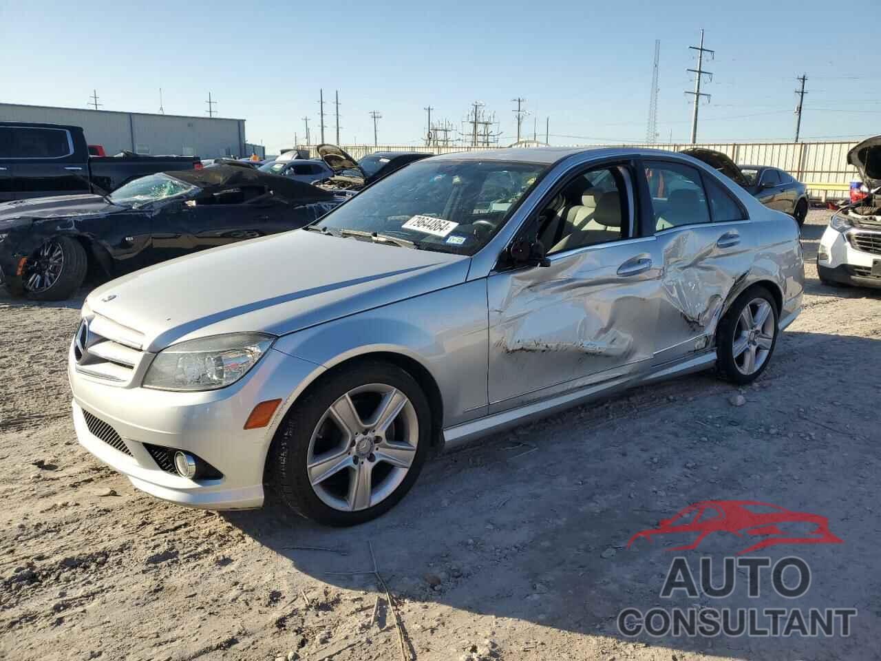 MERCEDES-BENZ C-CLASS 2010 - WDDGF5EB4AR097694