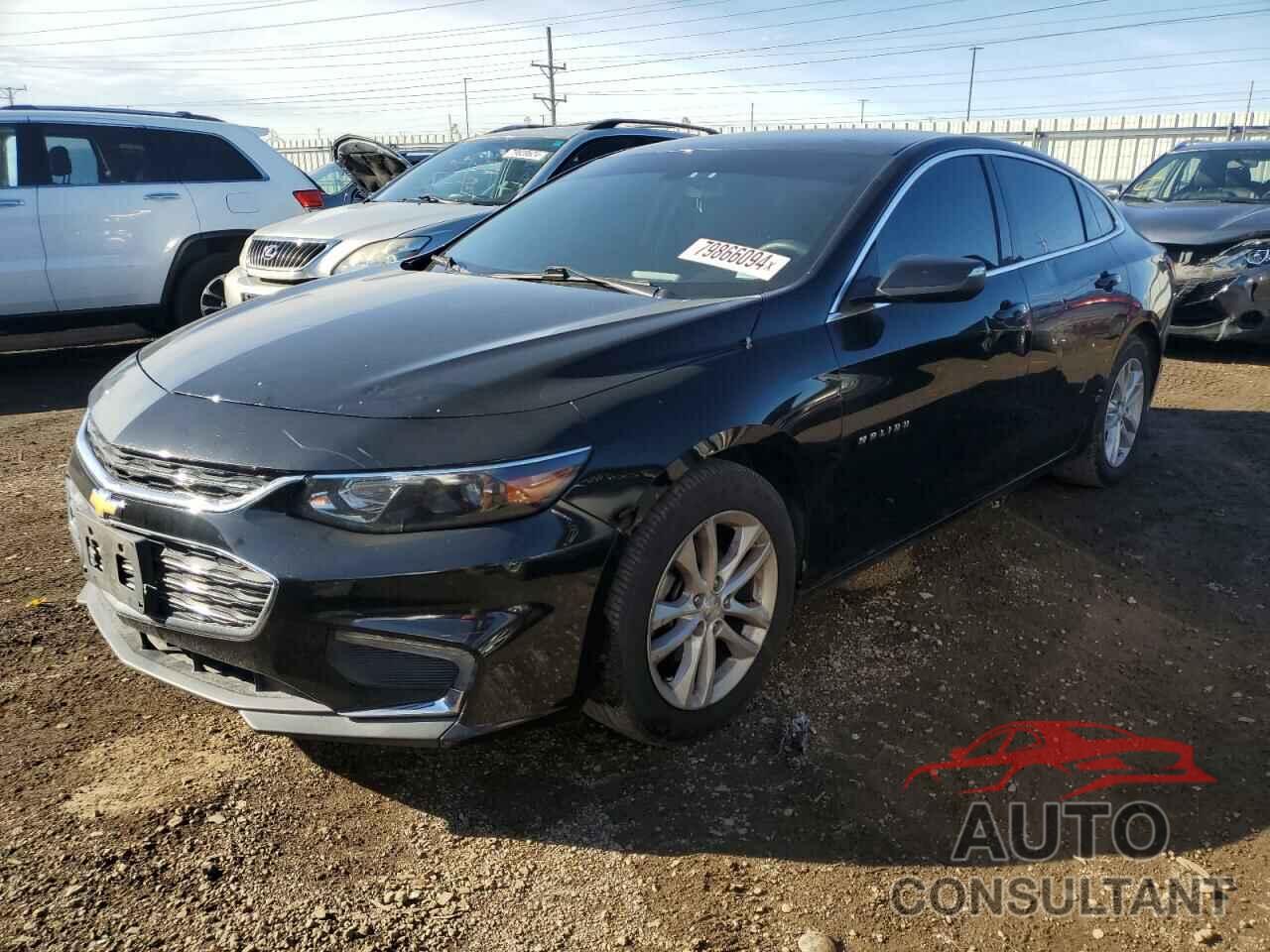 CHEVROLET MALIBU 2017 - 1G1ZE5ST8HF157256