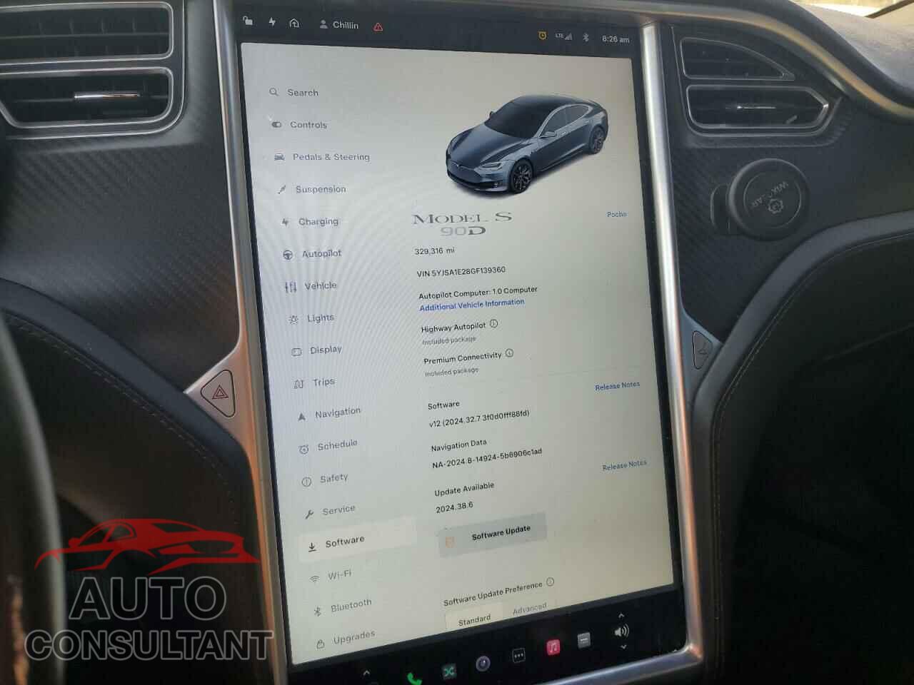 TESLA MODEL S 2016 - 5YJSA1E28GF139360