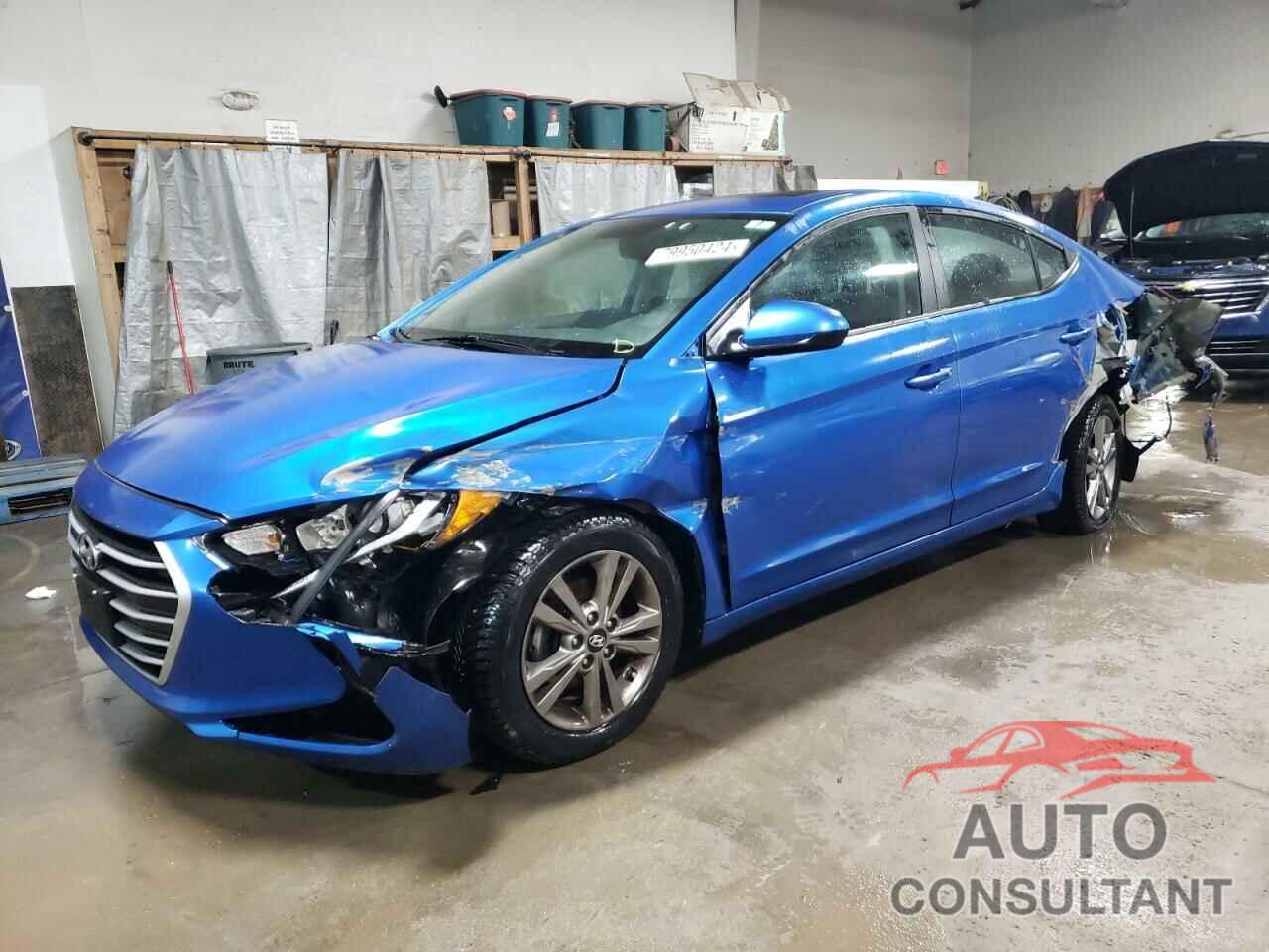 HYUNDAI ELANTRA 2017 - KMHD84LF8HU246473