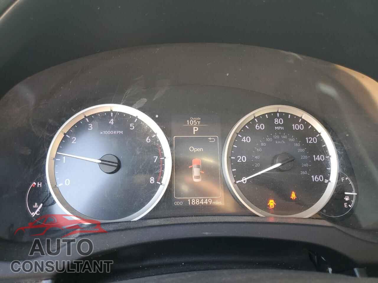 LEXUS IS 2014 - JTHBF1D29E5010530