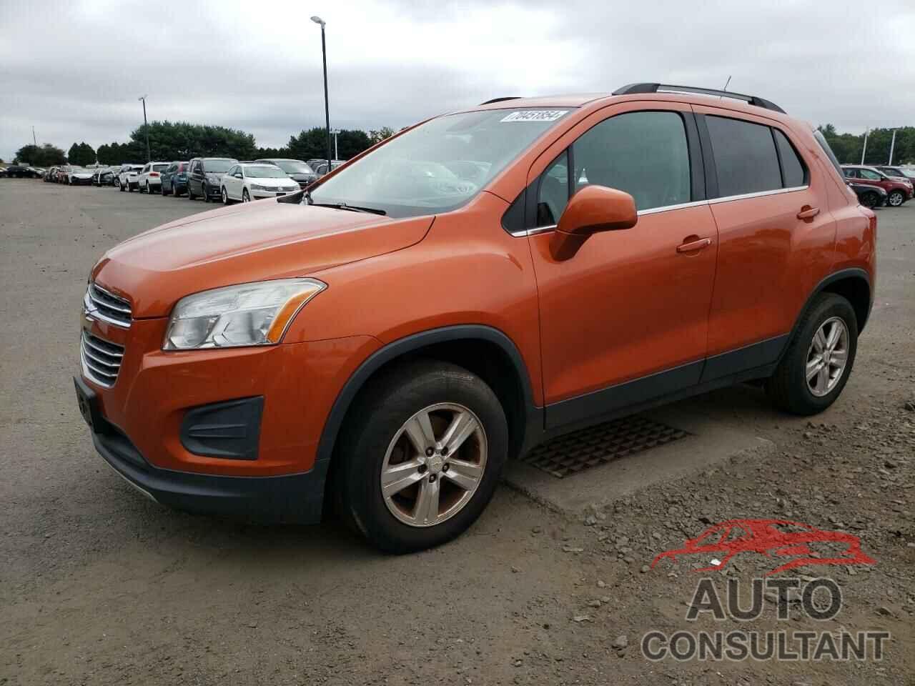 CHEVROLET TRAX 2016 - KL7CJPSB6GB698496