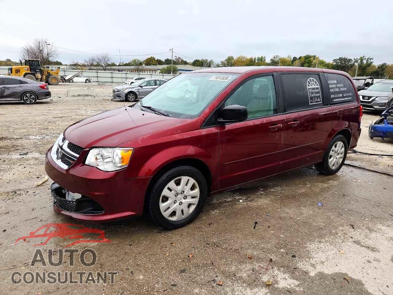 DODGE CARAVAN 2017 - 2C4RDGBG2HR834688