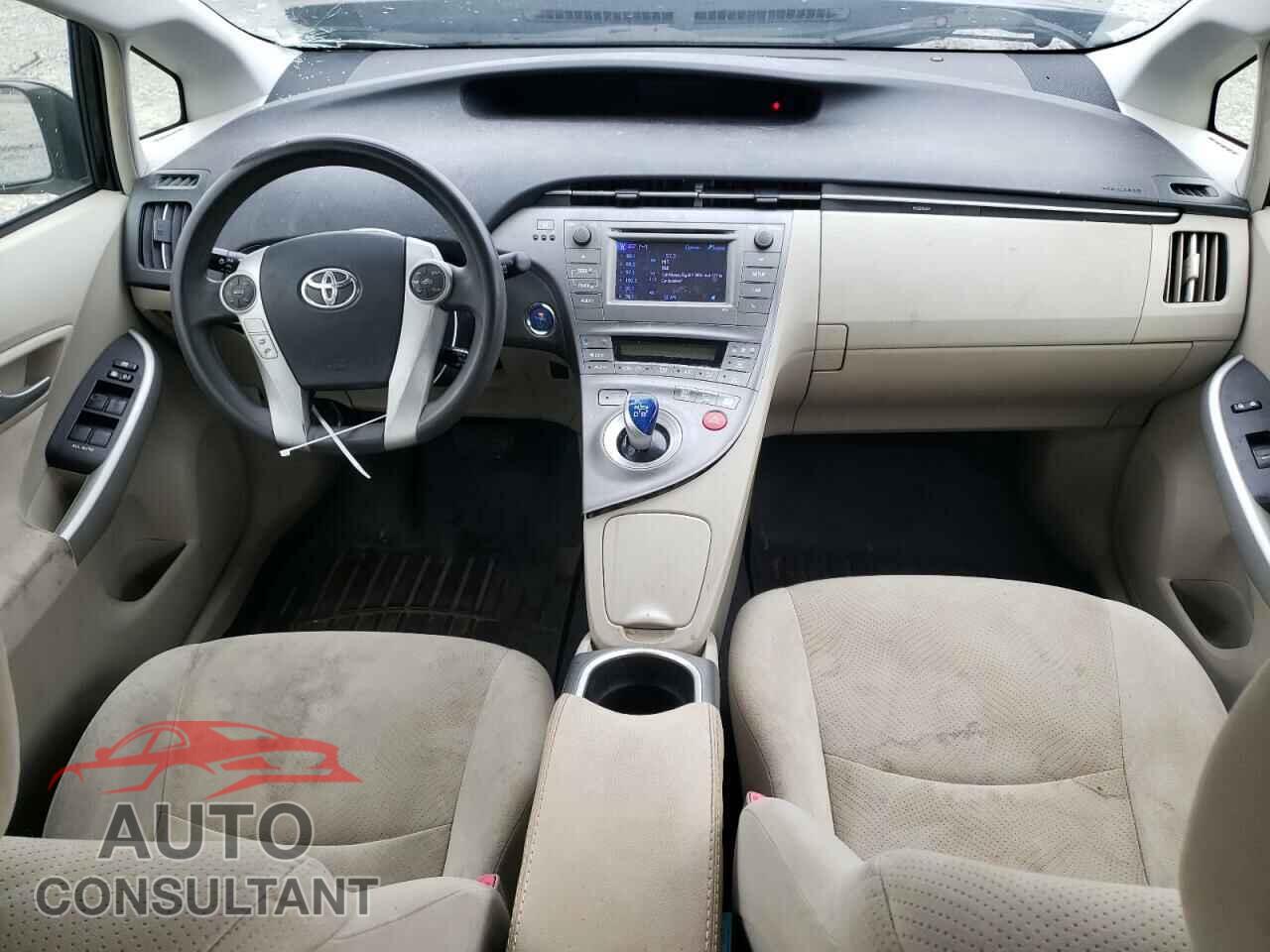 TOYOTA PRIUS 2013 - JTDKN3DU8D1704309