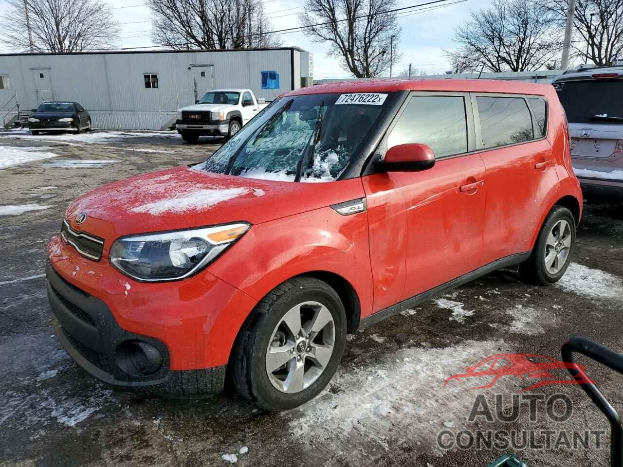 KIA SOUL 2019 - KNDJN2A28K7012909
