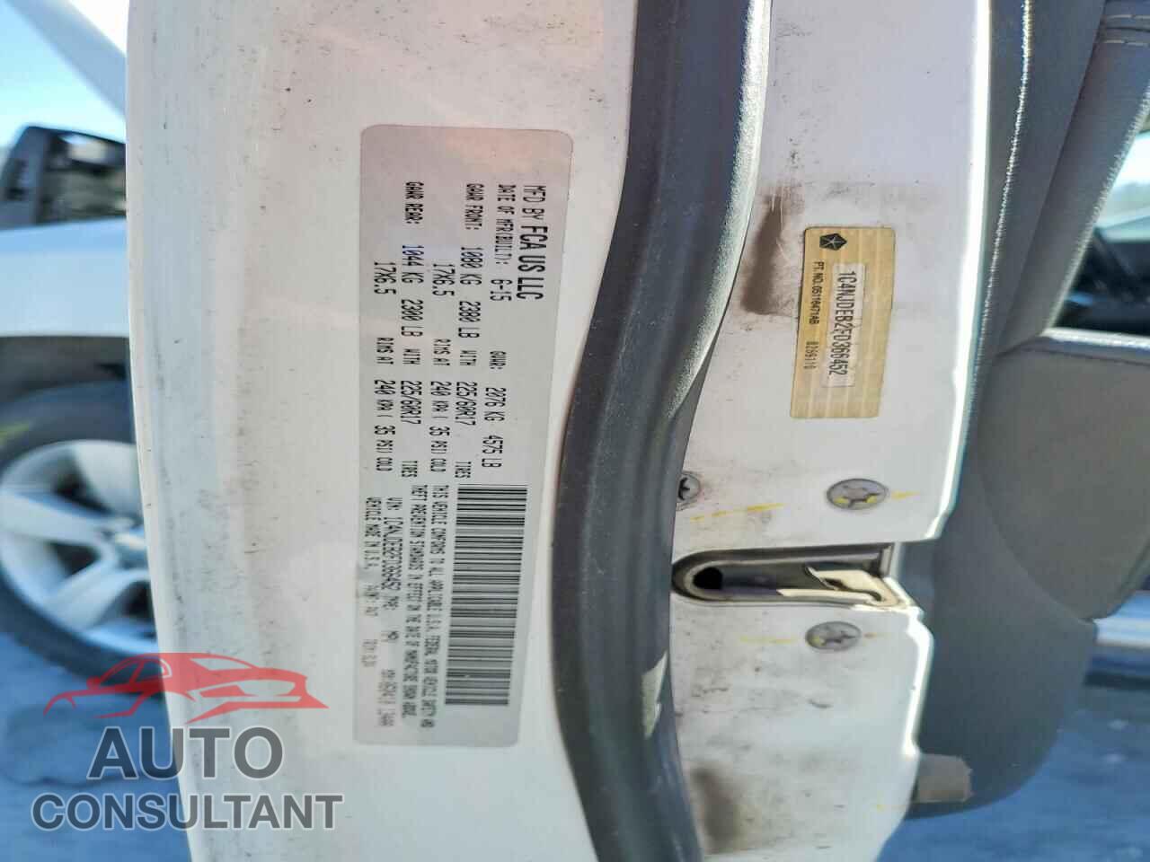 JEEP COMPASS 2015 - 1C4NJDEB2FD366452