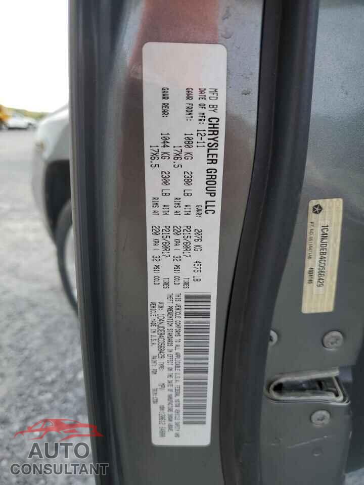 JEEP COMPASS 2012 - 1C4NJDEB4CD568429