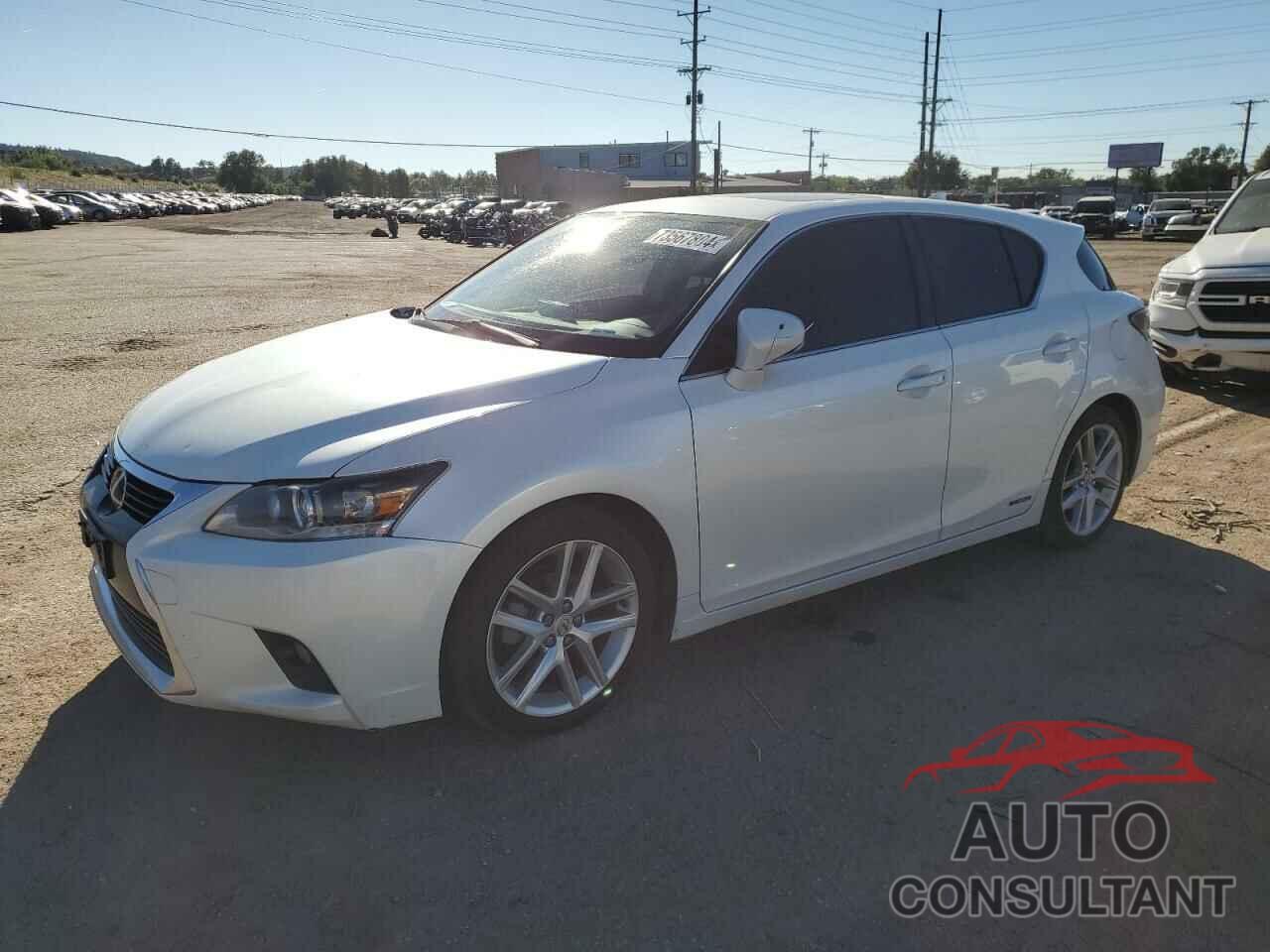 LEXUS CT 200 2017 - JTHKD5BHXH2299038