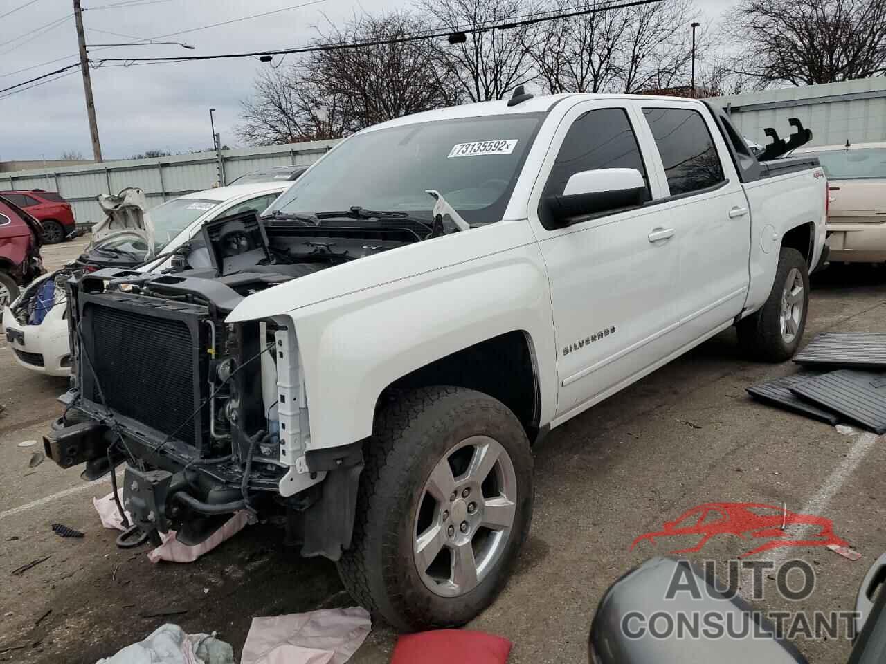 CHEVROLET SILVERADO 2017 - 3GCUKREC7HG470357