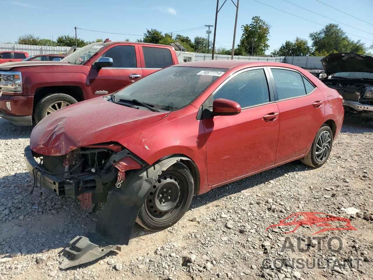 TOYOTA COROLLA 2017 - 2T1BURHE0HC810392