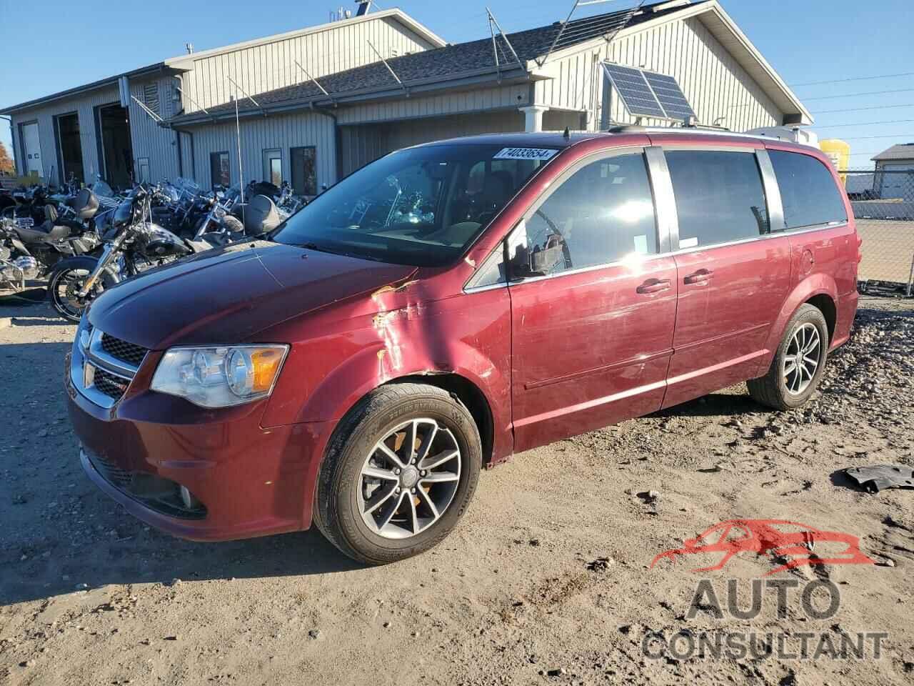 DODGE CARAVAN 2017 - 2C4RDGCG7HR791822