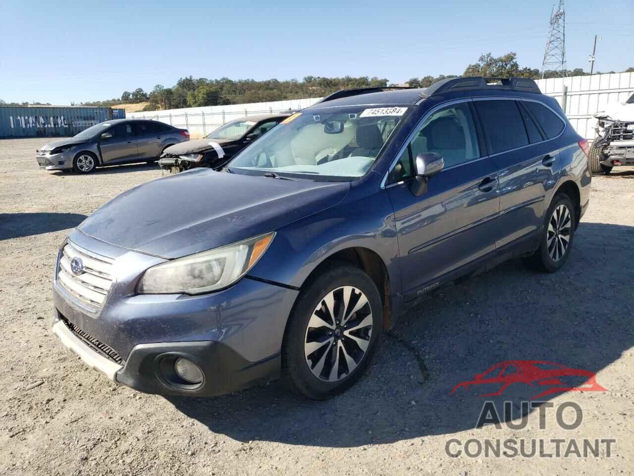 SUBARU OUTBACK 2016 - 4S4BSANC7G3269676