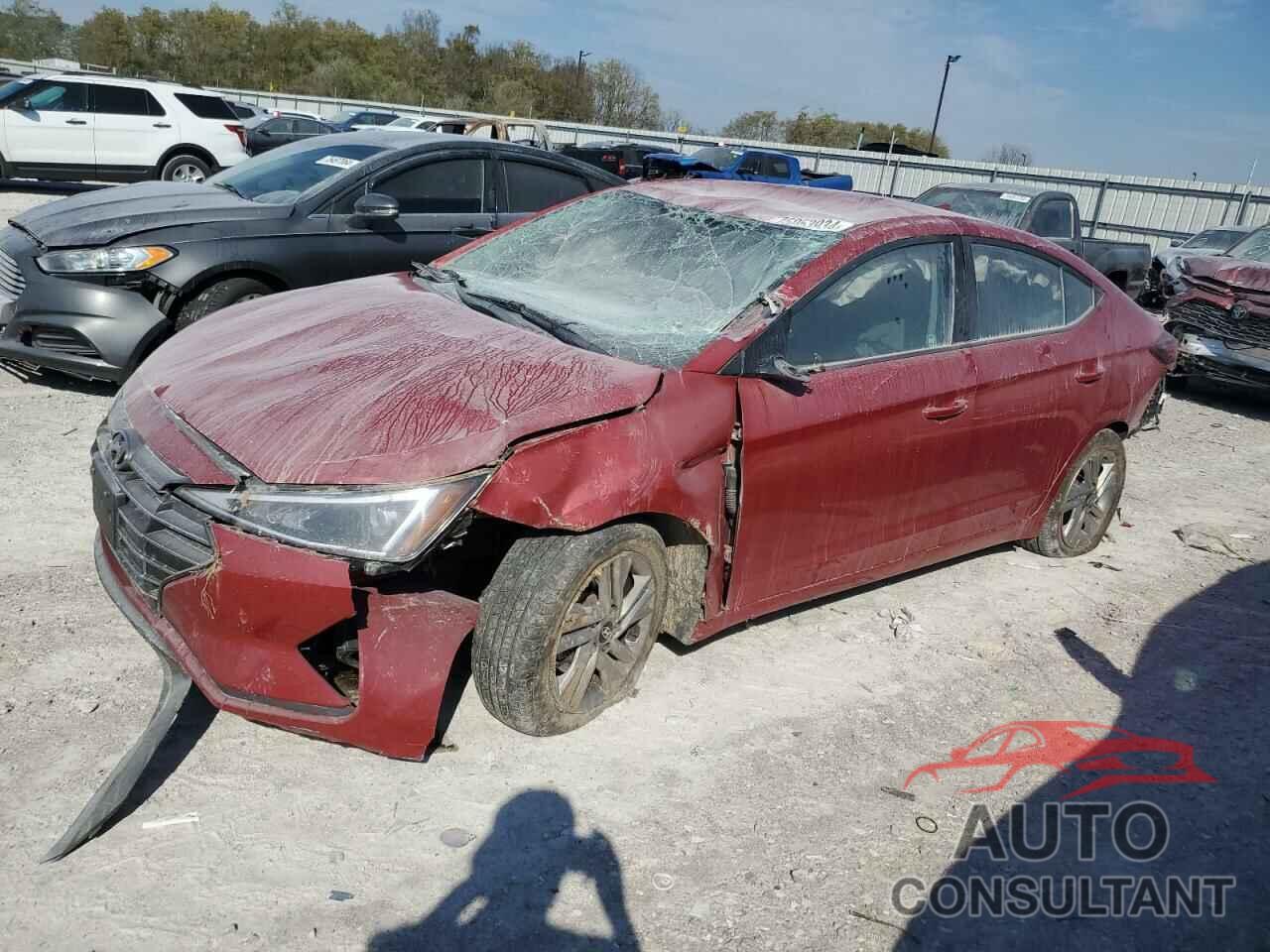 HYUNDAI ELANTRA 2019 - 5NPD84LF4KH449642