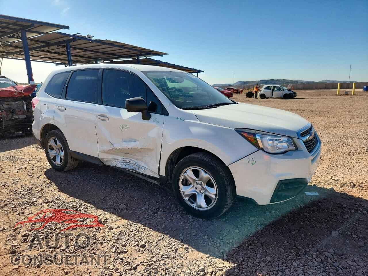 SUBARU FORESTER 2018 - JF2SJAAC3JH561060