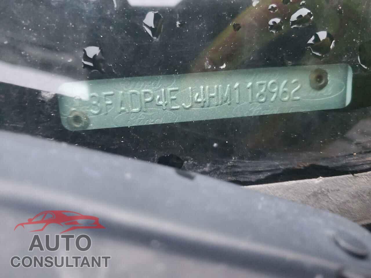 FORD FIESTA 2017 - 3FADP4EJ4HM118962