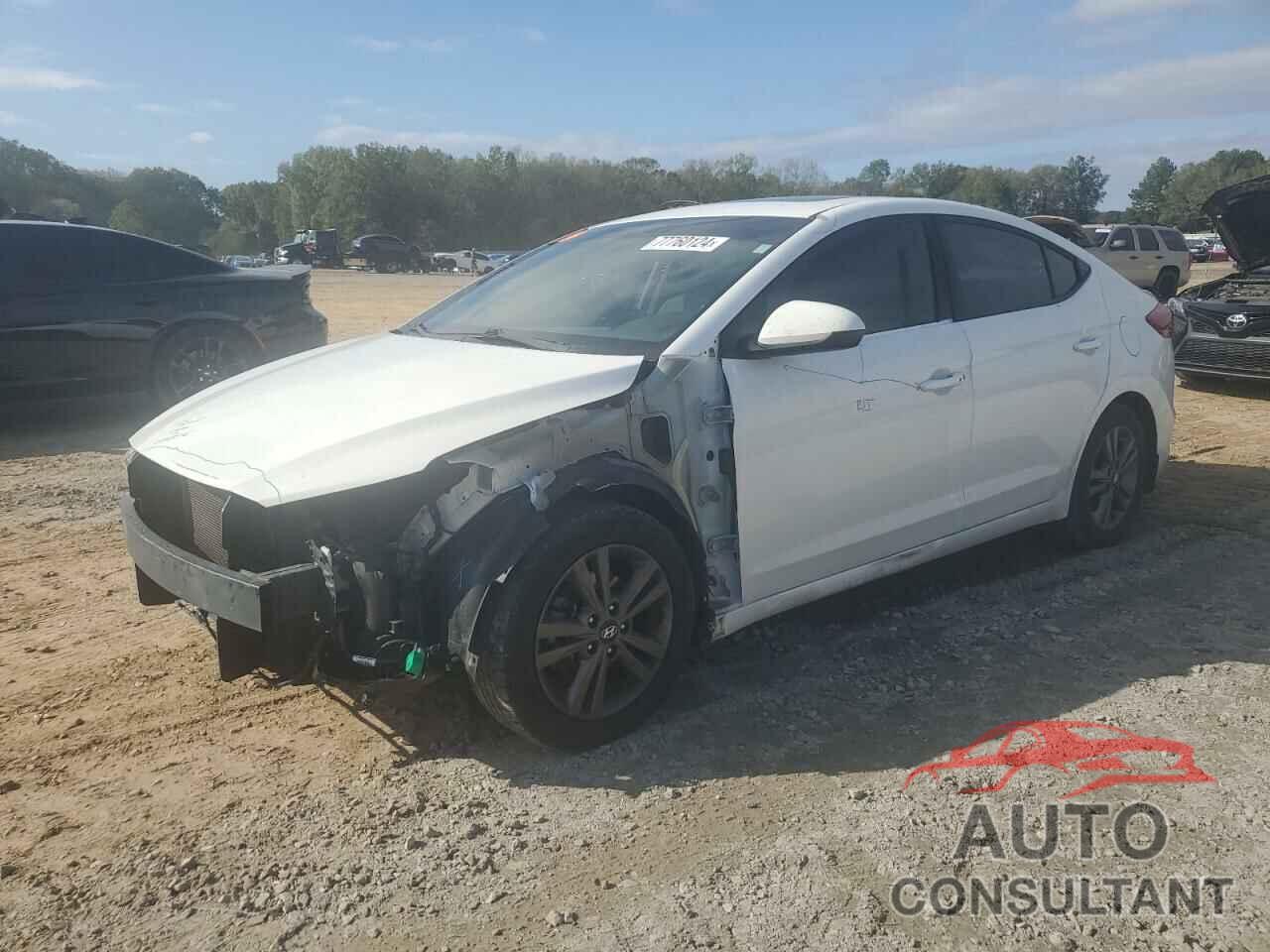 HYUNDAI ELANTRA 2018 - 5NPD84LF3JH260284