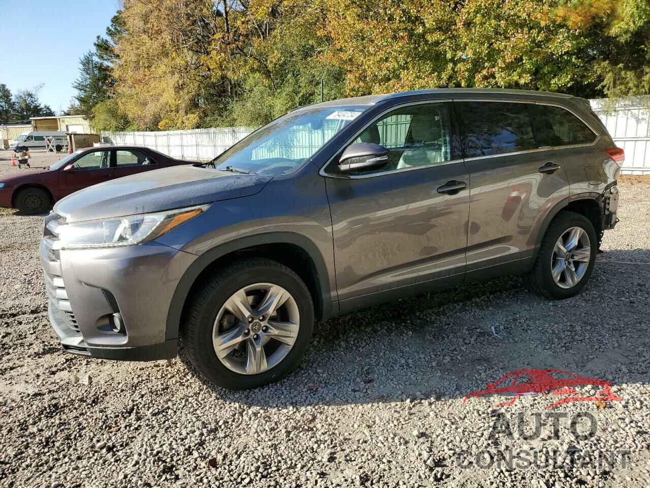 TOYOTA HIGHLANDER 2018 - 5TDYZRFH8JS264477