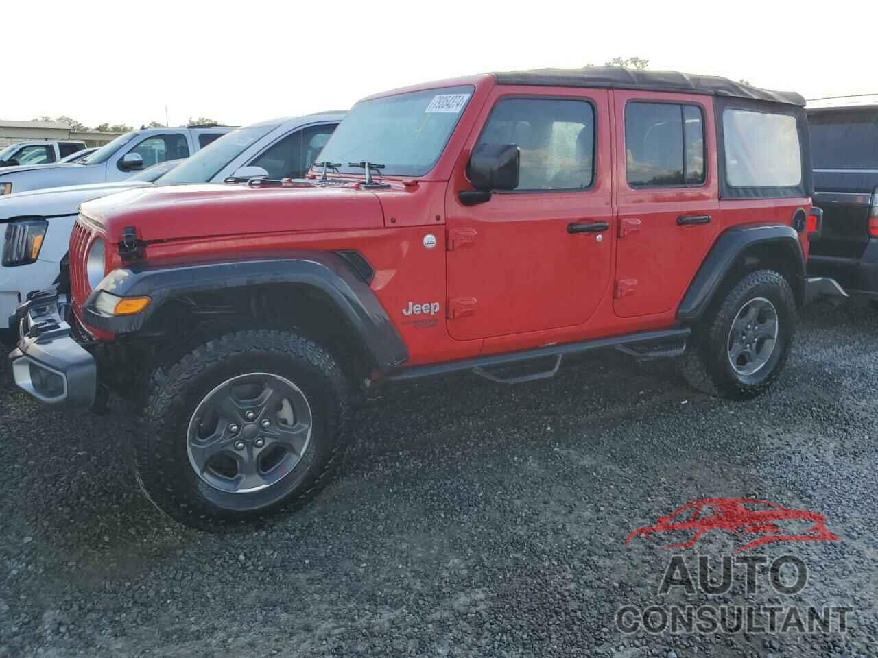 JEEP WRANGLER 2018 - 1C4HJXDG7JW126886