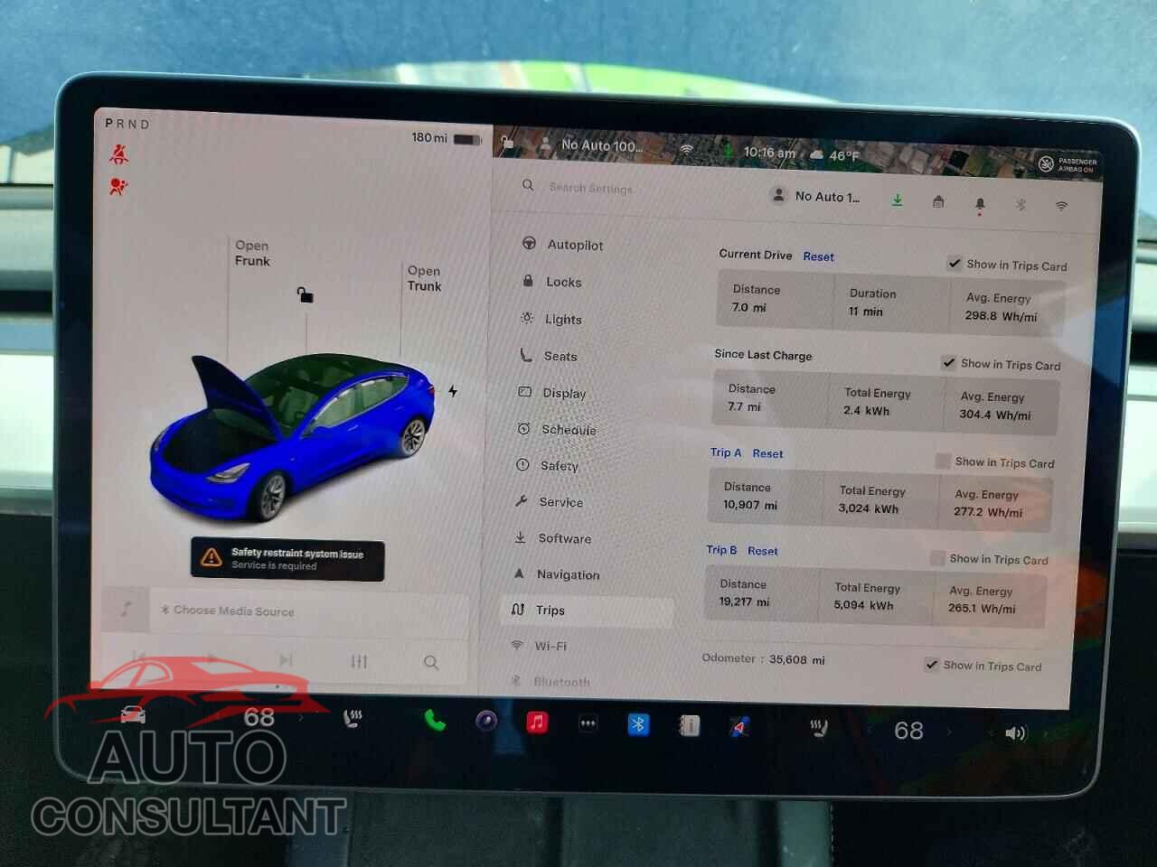 TESLA MODEL 3 2021 - 5YJ3E1EA9MF046908