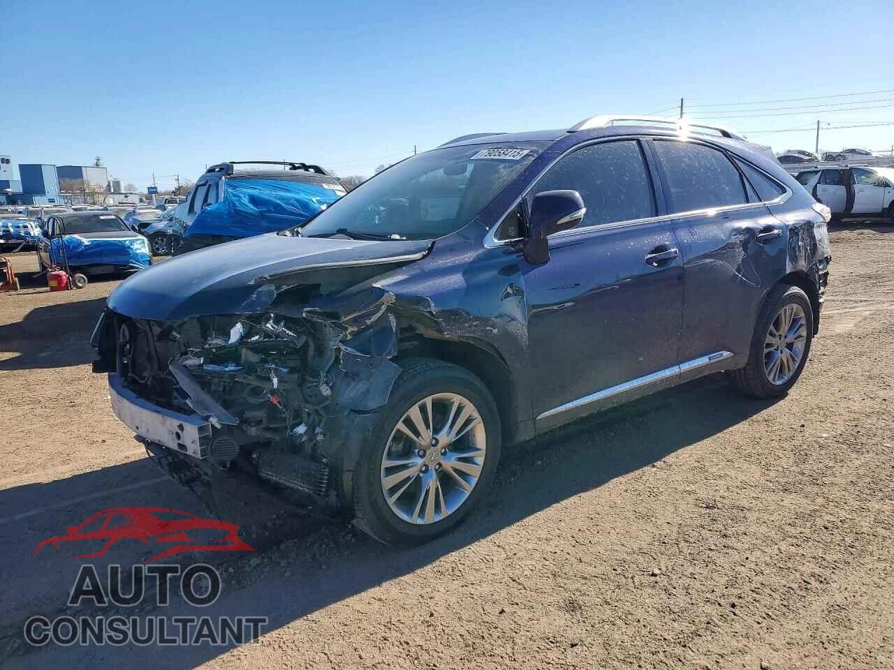LEXUS RX450 2013 - JTJBC1BA4D2445456