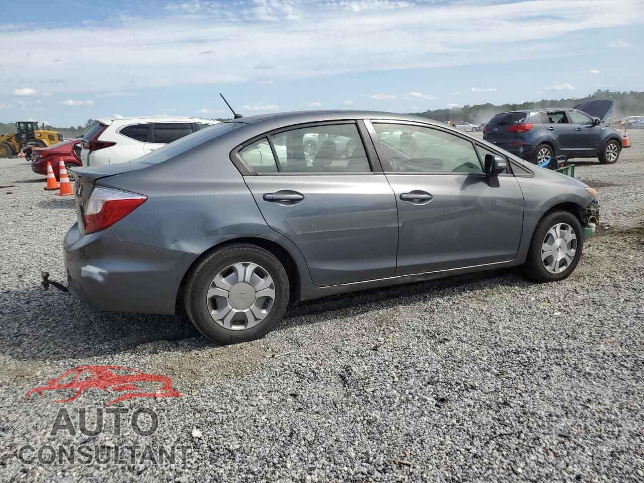 HONDA CIVIC 2012 - JHMFB4F39CS009249