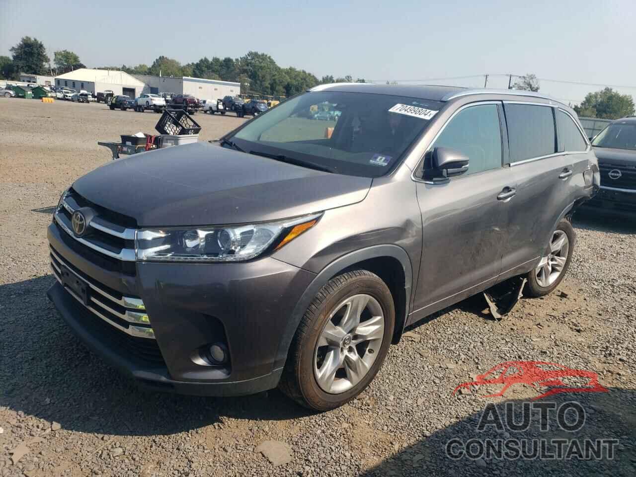 TOYOTA HIGHLANDER 2017 - 5TDDZRFH9HS365326