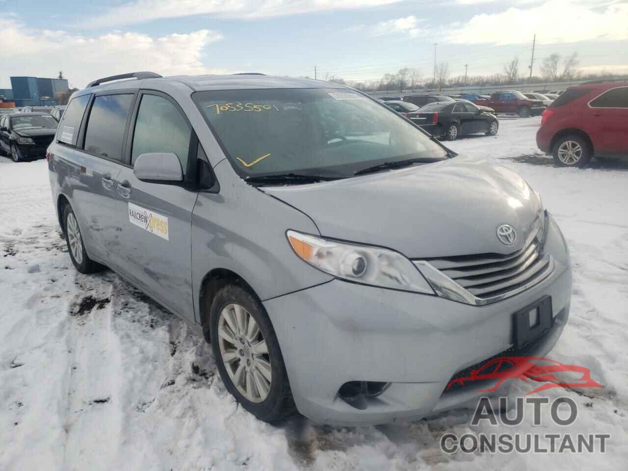 TOYOTA SIENNA 2017 - 5TDJZ3DC6HS158464