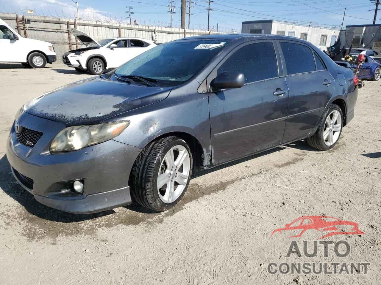 TOYOTA COROLLA 2009 - 1NXBE40E69Z106211
