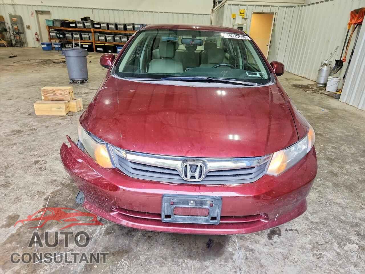 HONDA CIVIC 2012 - 2HGFB2F57CH554785