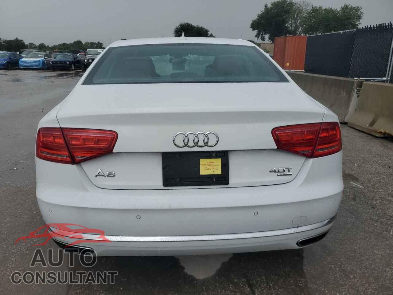 AUDI A8 2013 - WAUA2AFD3DN025253