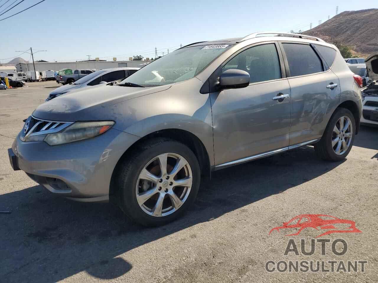 NISSAN MURANO 2012 - JN8AZ1MW1CW227539