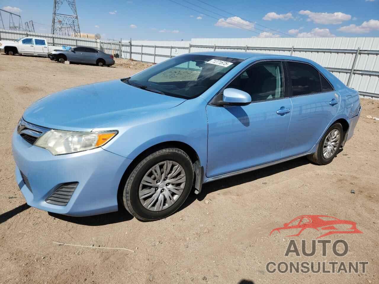 TOYOTA CAMRY 2012 - 4T4BF1FK1CR240839