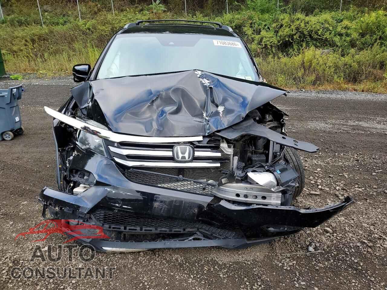 HONDA PILOT 2017 - 5FNYF6H91HB055903