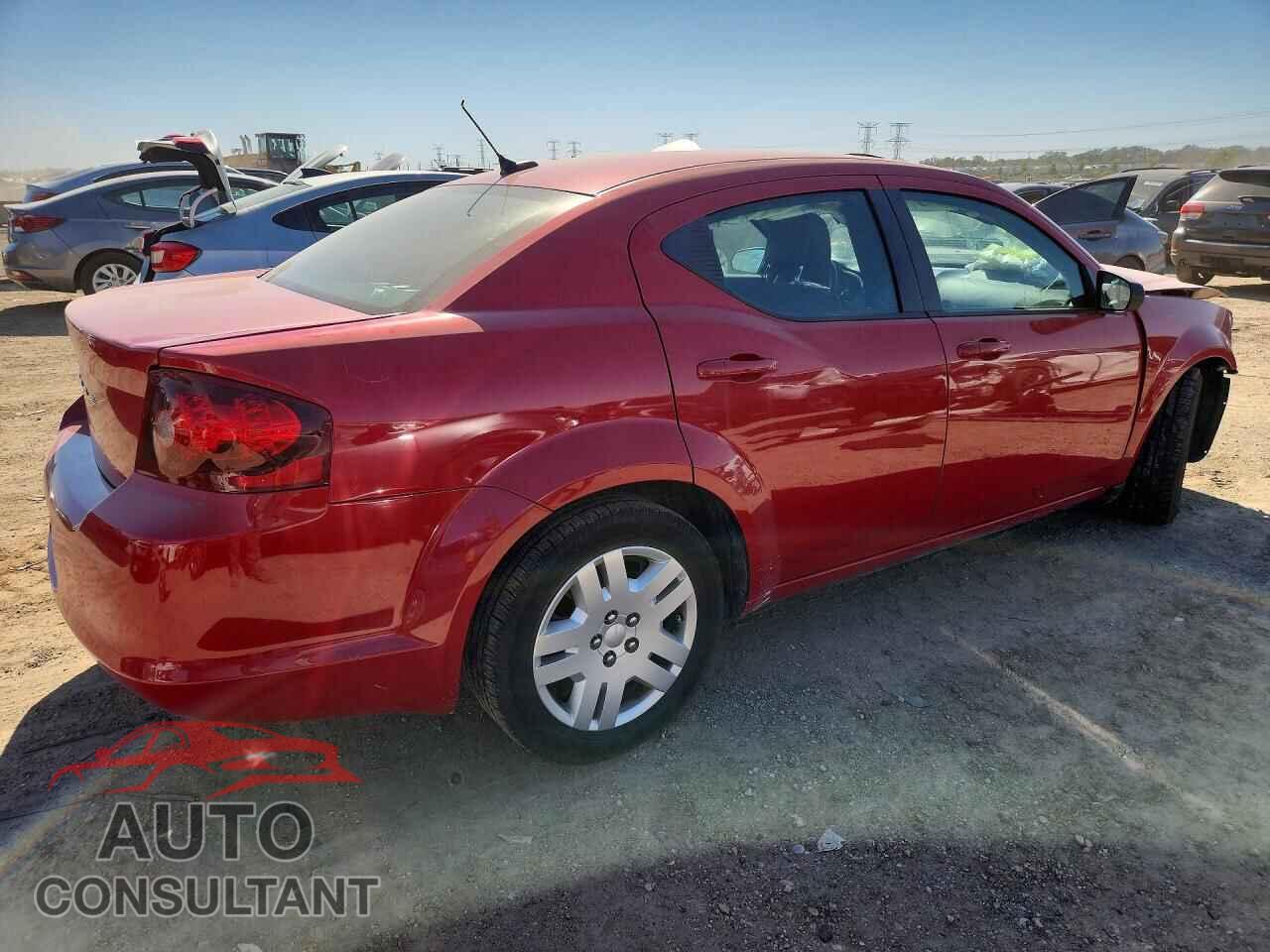 DODGE AVENGER 2013 - 1C3CDZAB3DN613488