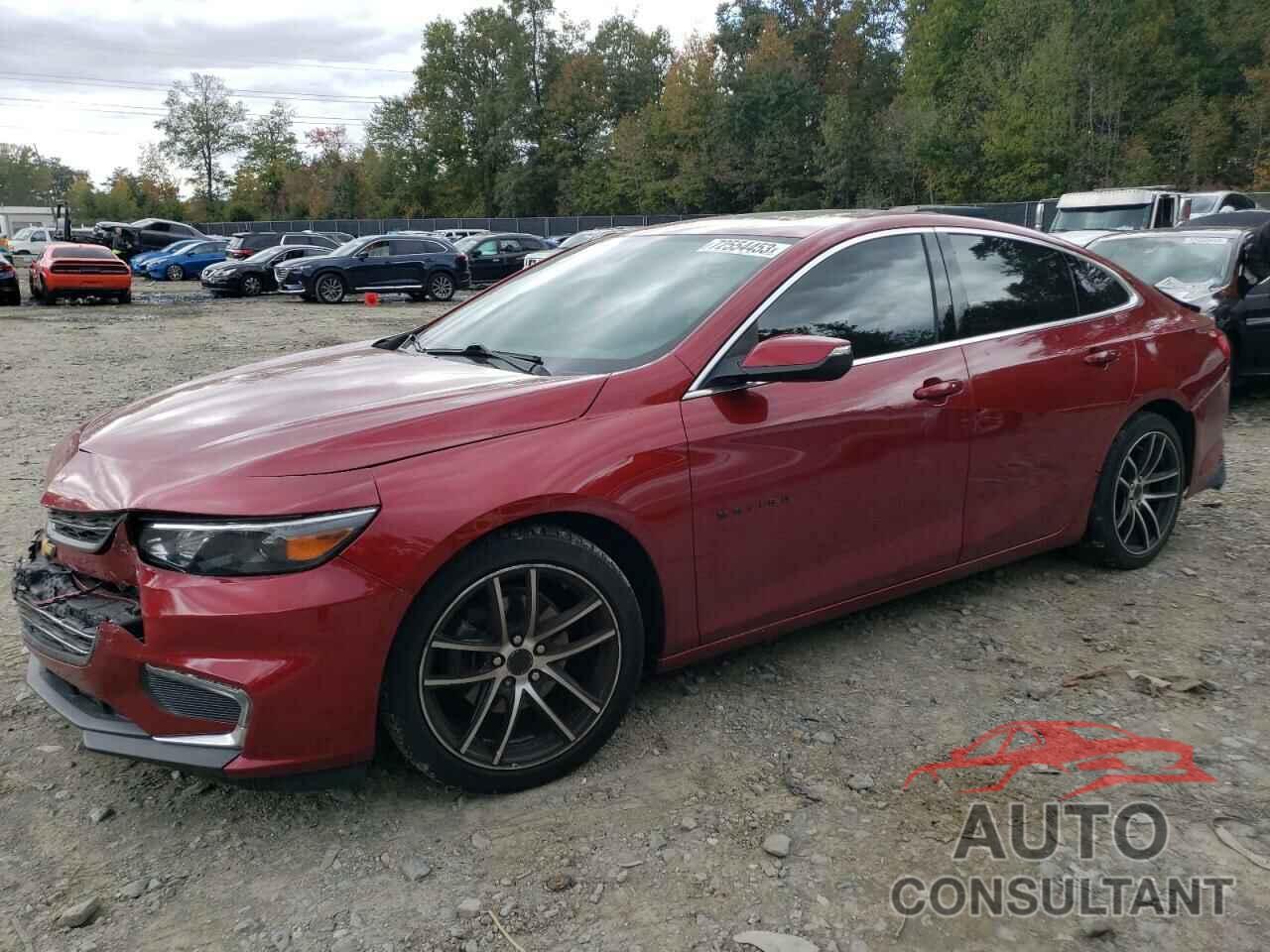 CHEVROLET MALIBU 2017 - 1G1ZE5ST7HF282927
