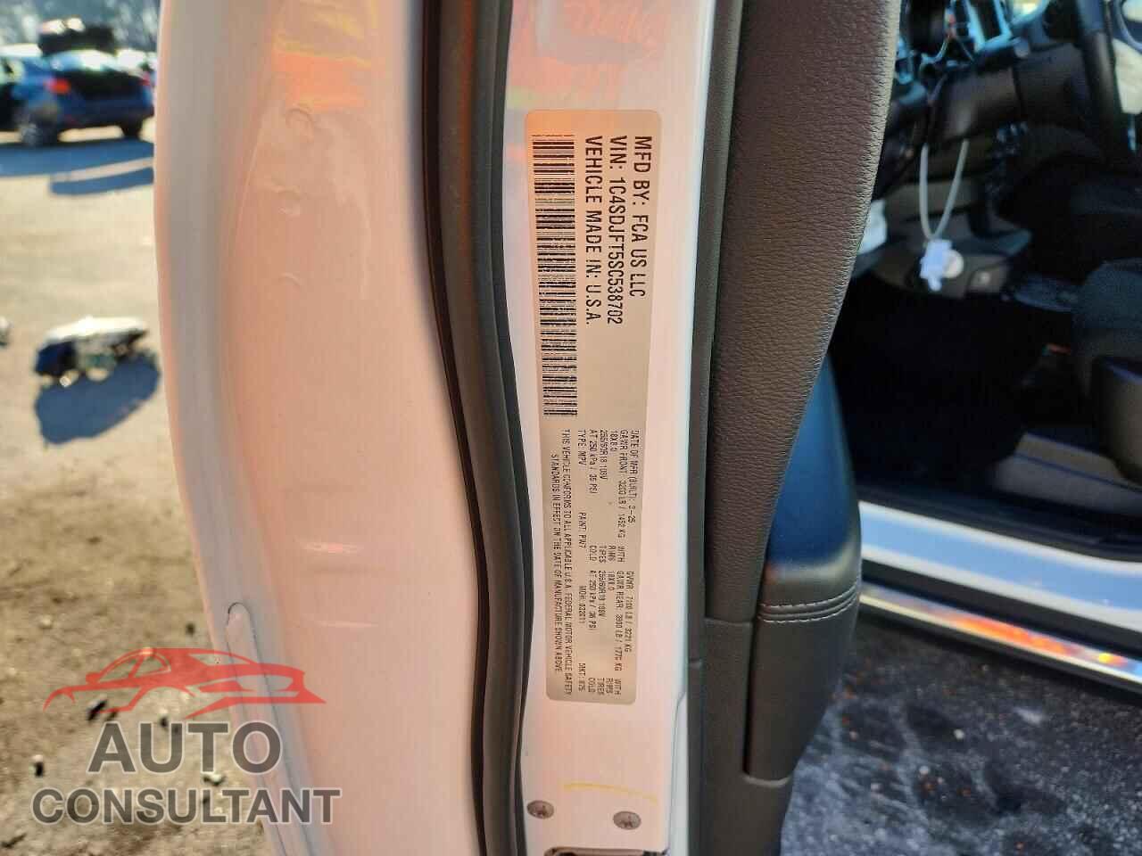 DODGE DURANGO 2025 - 1C4SDJFT5SC538702