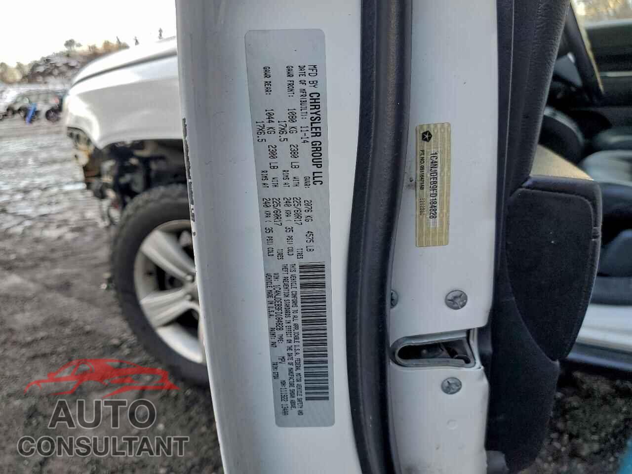 JEEP COMPASS 2015 - 1C4NJDEB9FD184828