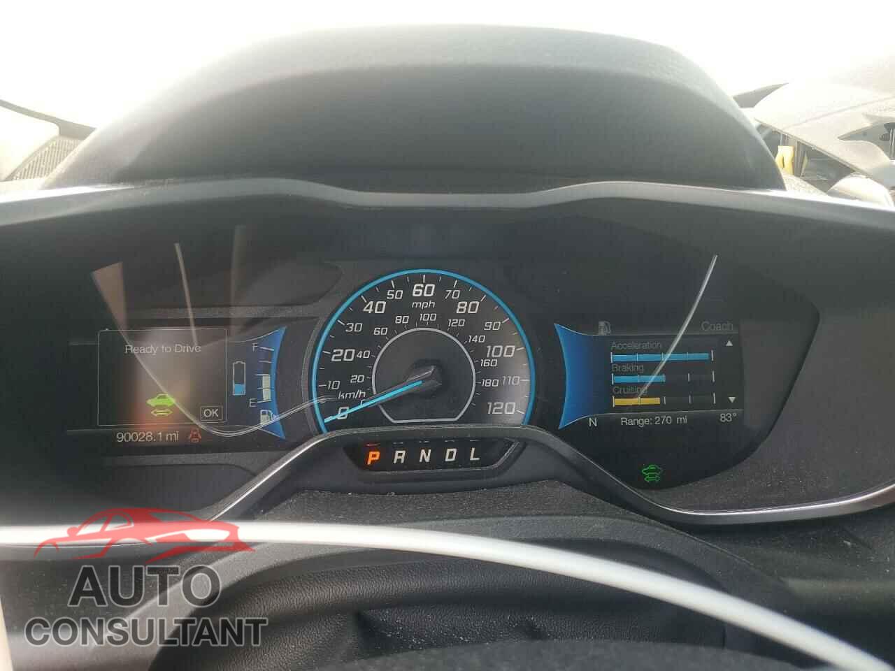 FORD CMAX 2017 - 1FADP5EU7HL110100