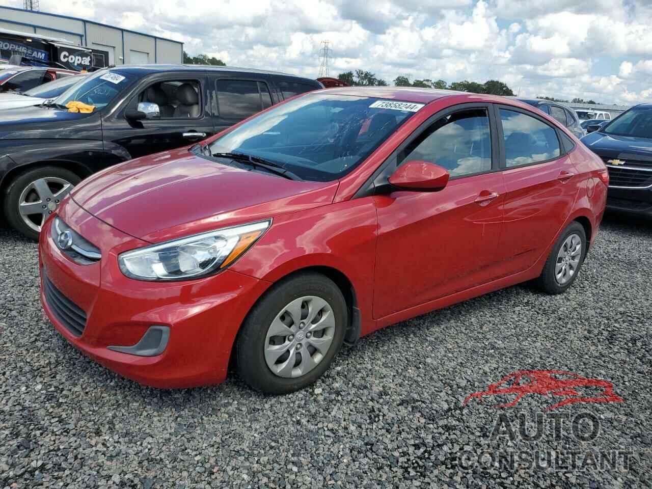 HYUNDAI ACCENT 2017 - KMHCT4AE1HU251423