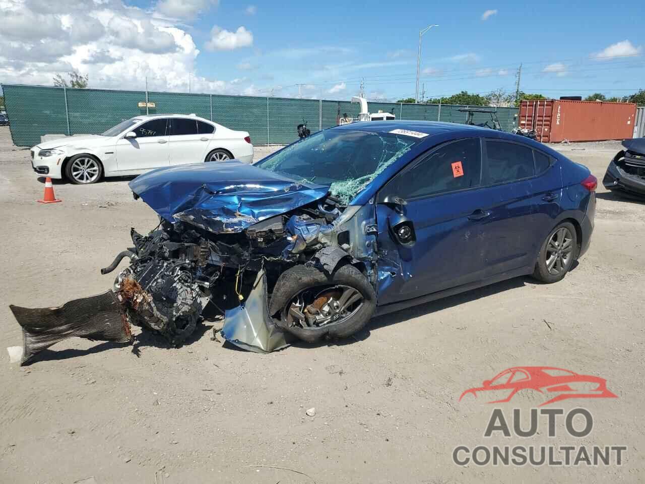 HYUNDAI ELANTRA 2018 - 5NPD84LF6JH234472