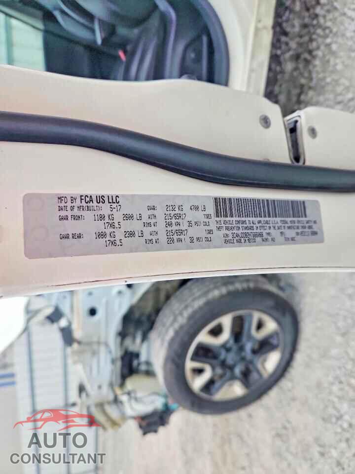JEEP COMPASS 2017 - 3C4NJDDB2HT666068